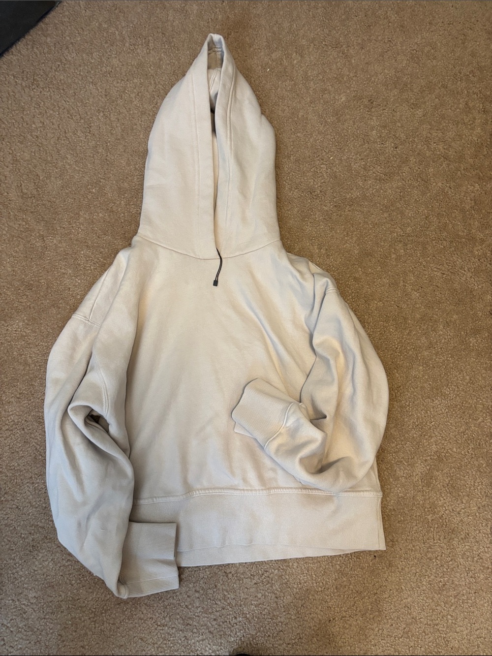 Zara Cream Hoodie Sweatshirt for Kids